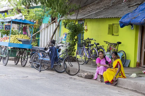 Pondichery Puducherry Tamil Nadu India September Circa 2017 Unidentified Rural — Stock Photo, Image