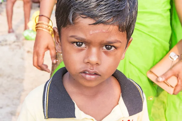 Pondichery Puducherry Tamil Nadu India Maart Circa 2018 Niet Geïdentificeerde — Stockfoto