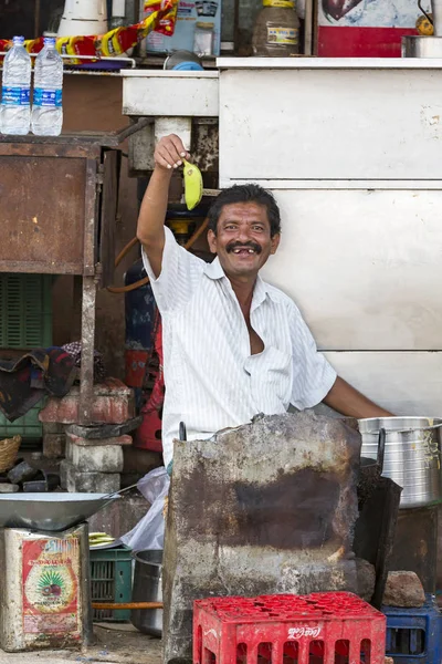 Rameshwaram Tamil Nadu India March Circa 2018 Local Tea Coffee — Stock Photo, Image