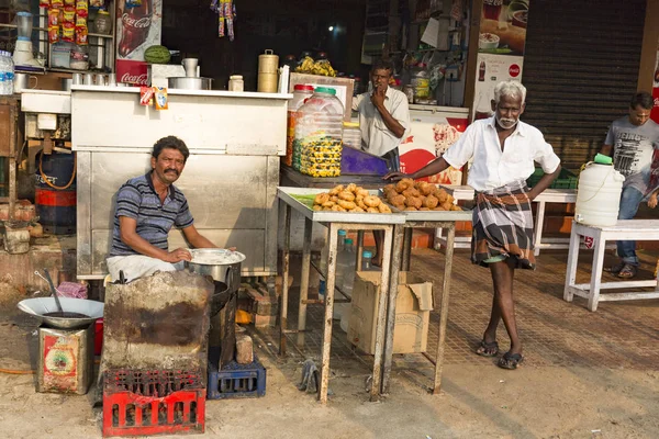 Rameshwaram Tamil Nadu India March Circa 2018 Local Tea Coffee — Stock Photo, Image