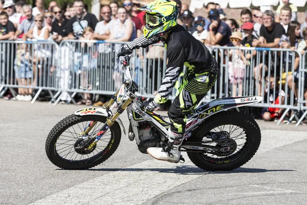 Rys Seine Námořní Normandie Francie Září 2018 Moto Výstava Hlavním — Stock fotografie