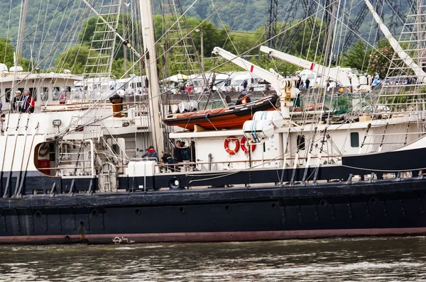 Rouen Frankrijk Juli Circa 2016 Einde Van Armada Rouen Boten — Stockfoto