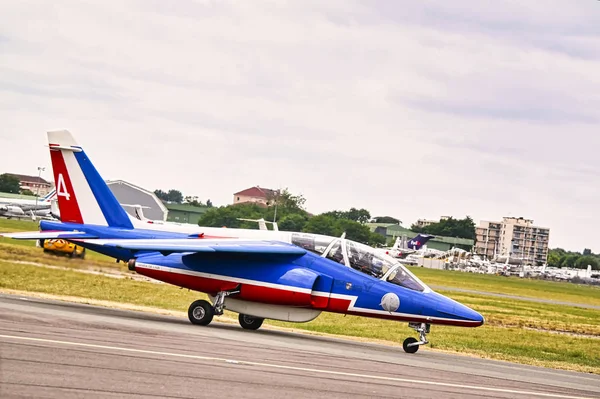 Bourget Francia Giugno 2017 Esposizione Volo Spettacolo Acrobatico Sul Pavimento — Foto Stock