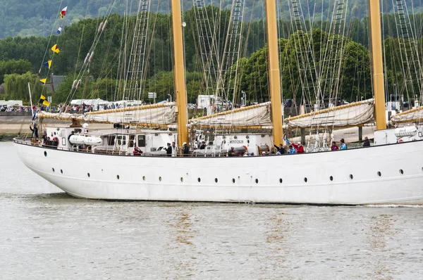 Rouen Frankrijk Juli Circa 2016 Einde Van Armada Rouen Boten — Stockfoto