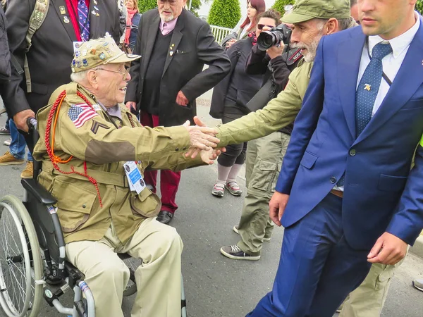 D-Day vzpomínkou 75 narozeniny v Normandii, Francie 2019. — Stock fotografie
