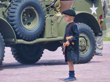 Normandiya'da D-Day 75 doğum günü anma, Fransa 2019.