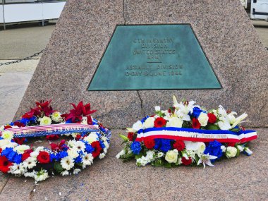 Normandiya'da D-Day 75 doğum günü anma, Fransa 2019.