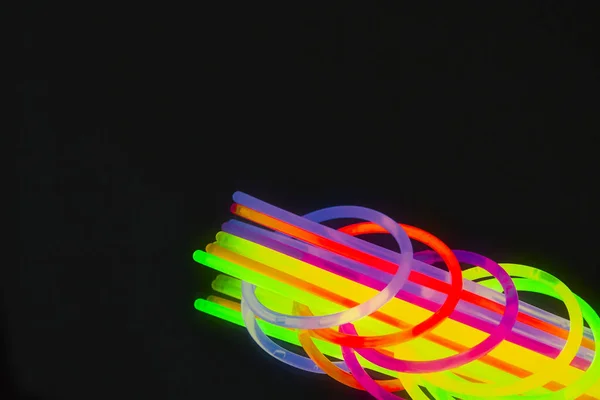 New colors of glow sticks for night party