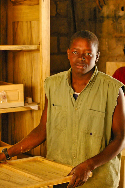 SENEGAL, AFRICA - MARSCH Circa, 2016. Unidentified portait of adult african people who are very poor in Senegal. Vibrant colors