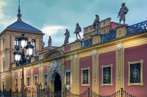 Seville Espanha Março Circa 2020 Palácio San Telmo Pouco Antes — Fotografia de Stock