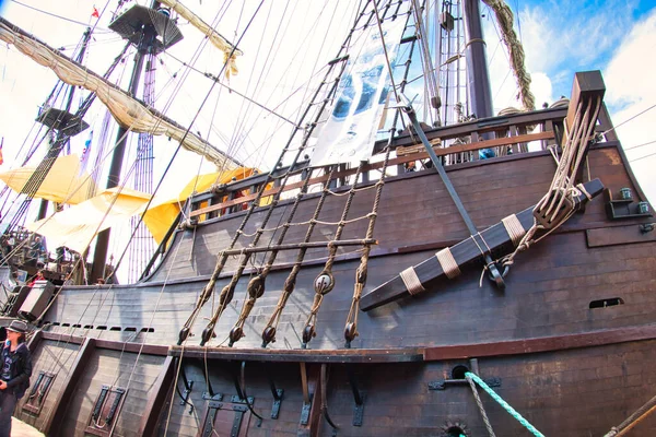 Rouen France June 2019 Point View Dock Armada Exhibition Greatest — Stock Photo, Image