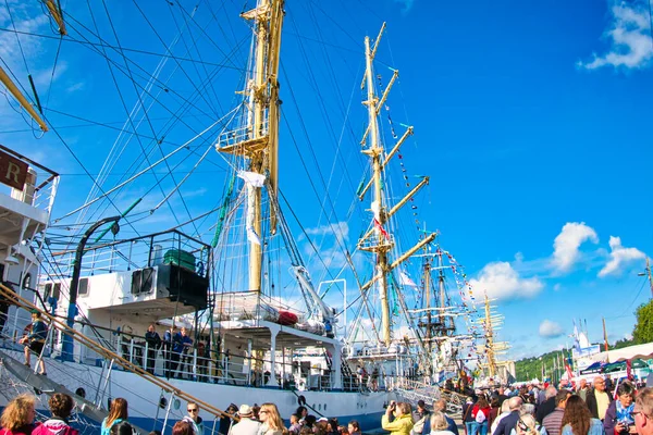 Ruen Frankreich Juni 2019 Blick Vom Dock Der Armada Ausstellung — Stockfoto