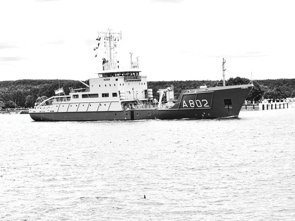 Rouen France Juin 2019 Hnlms Snellius 802 Navire Surveillance Hydrographique — Photo