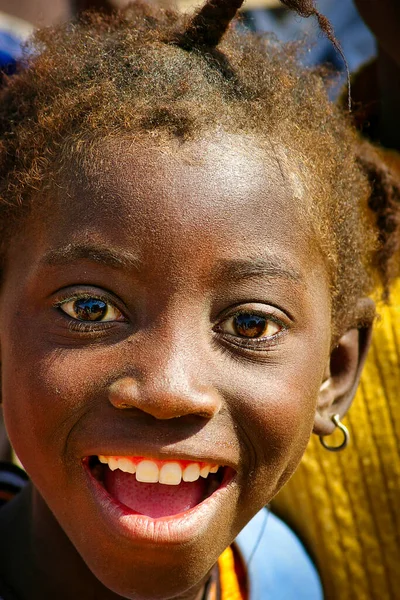 Senegal África Marsch Circa 2016 Portait Identificado Niños Africanos Que —  Fotos de Stock