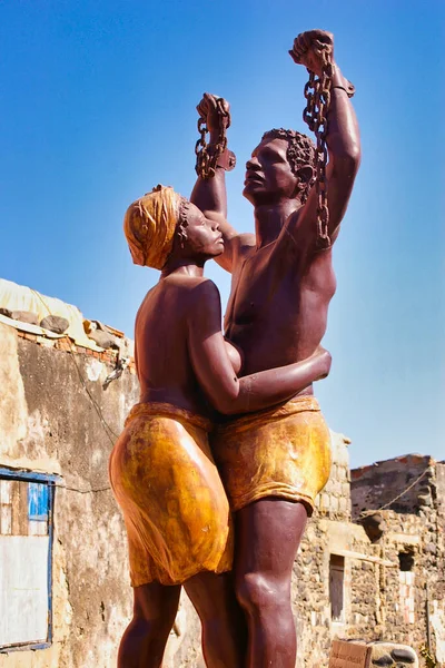 Senegal África Marzo Circa 2016 Pueblo Goree Island Lugar Histórico — Foto de Stock