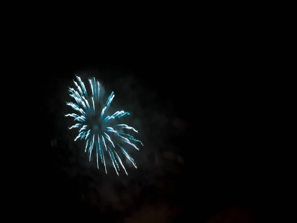 Burning Sparklers Black Background Small Fireworks Giving Sparks Fire Sparks — Stock Photo, Image