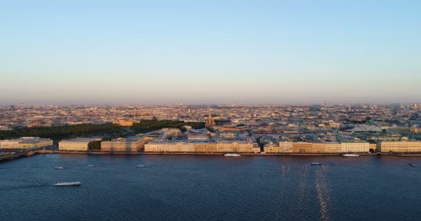 Святі Петропавлівський собор, Санкт-Петербург — стокове відео