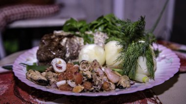 Bazen sen kendine ev yapımı yiyecek, özellikle bu restorana aşağı değil şımartabilirsiniz. Eti, mantar, Cheviche