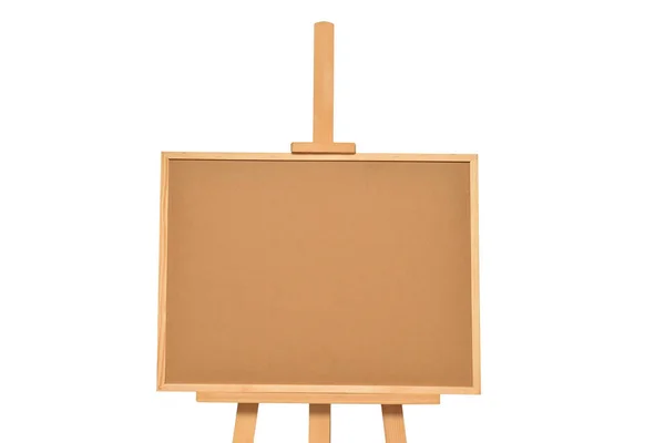 Easel empty for drawing isolated on white background. Horizontal — Stock Photo, Image