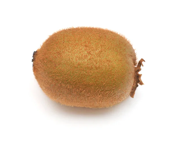 Kiwi fruit geïsoleerd op witte achtergrond. Bovenaanzicht, vlakke lay — Stockfoto