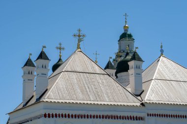 Astrakhan Kremlin. Trinity Katedrali ve Prechis Kuleleri