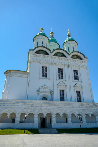 Katedra Wniebowzięcia NMP w Kremlu Astrachań. Astrakhan. Rosja — Zdjęcie stockowe