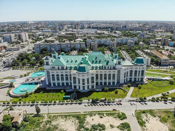 Astrakhan State Opera and Ballet Theater. View from above. Russi — Stock Photo, Image