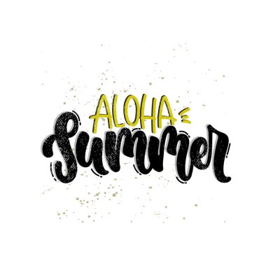 Aloha yazı yaz