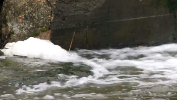 Cachoeira do sistema de separação — Vídeo de Stock