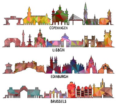 Üçgen Kopenhag, Lizbon, Edinburgh, Brüksel