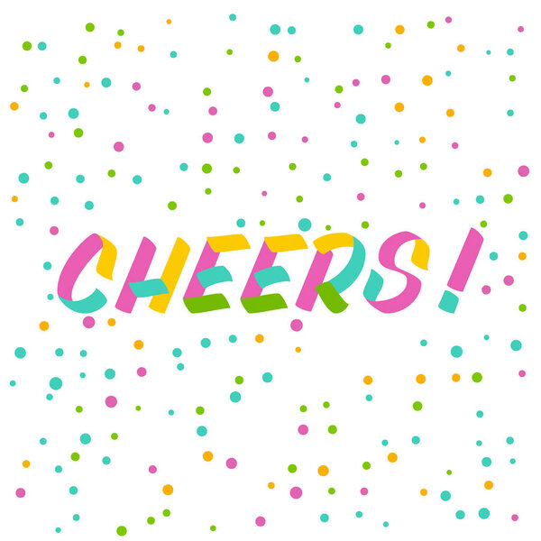 За надпись на вывеске. Элементы дизайна праздничной открытки на
