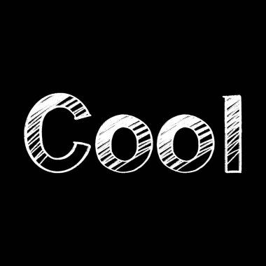 Siyah arka planda fırça darbesi izi var. Tebrik kartları, kaplamalar, posterler için harf şablonları tasarla