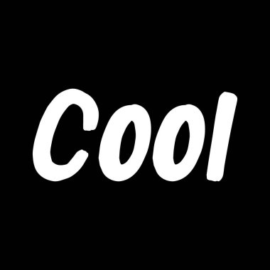 Siyah arka planda fırça darbesi izi var. Tebrik kartları, kaplamalar, posterler için harf şablonları tasarla