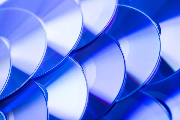 Background of shiny compact discs — Stock Photo, Image