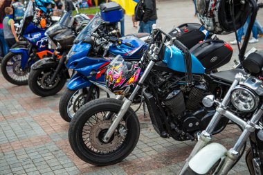 Rivne şehri. Ukrayna. 06 Temmuz 2019. Doğum günü kruvazörleri MCC. M