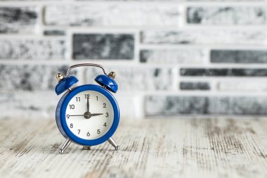 Masada retro alarm saati olan eski arkaplan