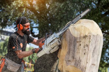 Ukrayna. Khmelnitsky' yi. 30 Ağustos 2019. Kesim için açık şampiyonluk