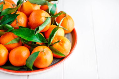 Mandalina (portakal, clementines, narenciye) yeşil Reaply ile