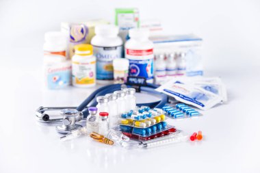 Tedavi ilaç tedavisi için ilaç reçete. İlaç doktor