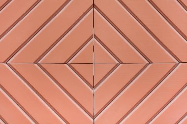 Güzel geometrik arka plan boyalı kendi kurulları. Ahşap kapı parçası. 