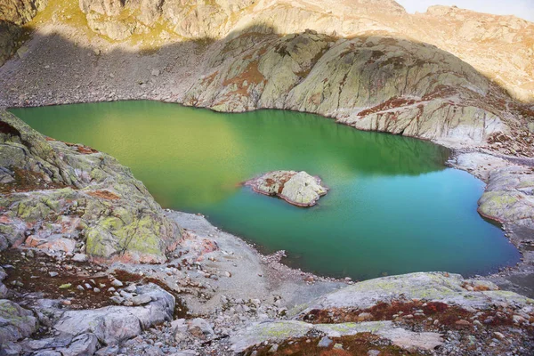 Crystal Lakes Chamonix nos Alpes — Fotografia de Stock