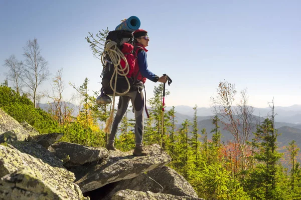 Sou Alpinista Moderno Por Causa Experiência Experimentação Coletei Uma Mochila — Fotografia de Stock