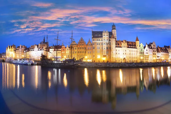 波兰Gdansk堤岸 — 图库照片