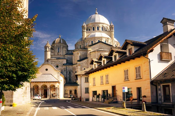 Italian Temple Architecture Provincial Small Town Quiet Calm Life Has — Stock Photo, Image