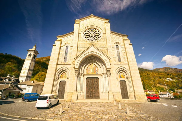 Italian Temple Architecture Provincial Small Town Quiet Calm Life Has — Stock Photo, Image