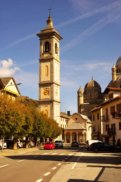 Italian Temple Architecture Provincial Small Town Quiet Calm Life Has — Stock Photo, Image