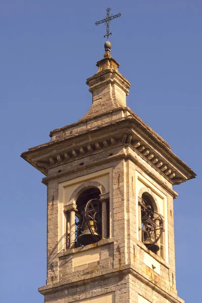 Italian Temple Architecture Provincial Small Town Quiet Calm Life Has — Stock Photo, Image