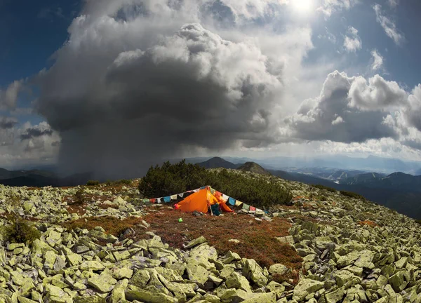 Alpy Hory Jsou Krásné Zubatým Panoramatem Horských Štítů Panorama Kamenné — Stock fotografie