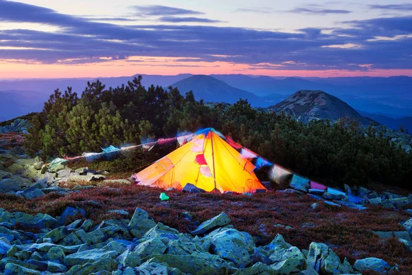 Montanhas Dos Alpes São Lindas Com Panorama Dos Picos Das — Fotografia de Stock