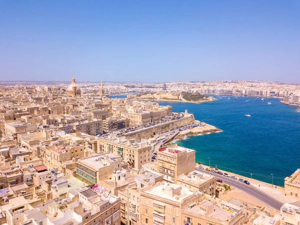 Antika Huvudstaden Valletta Malta Öriket Europa Medelhavet — Stockfoto